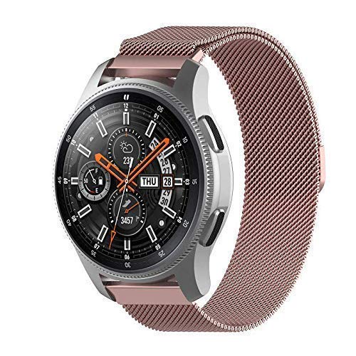 Rose Gold Chain Strap For Smart Watch (22mm) - Image 5