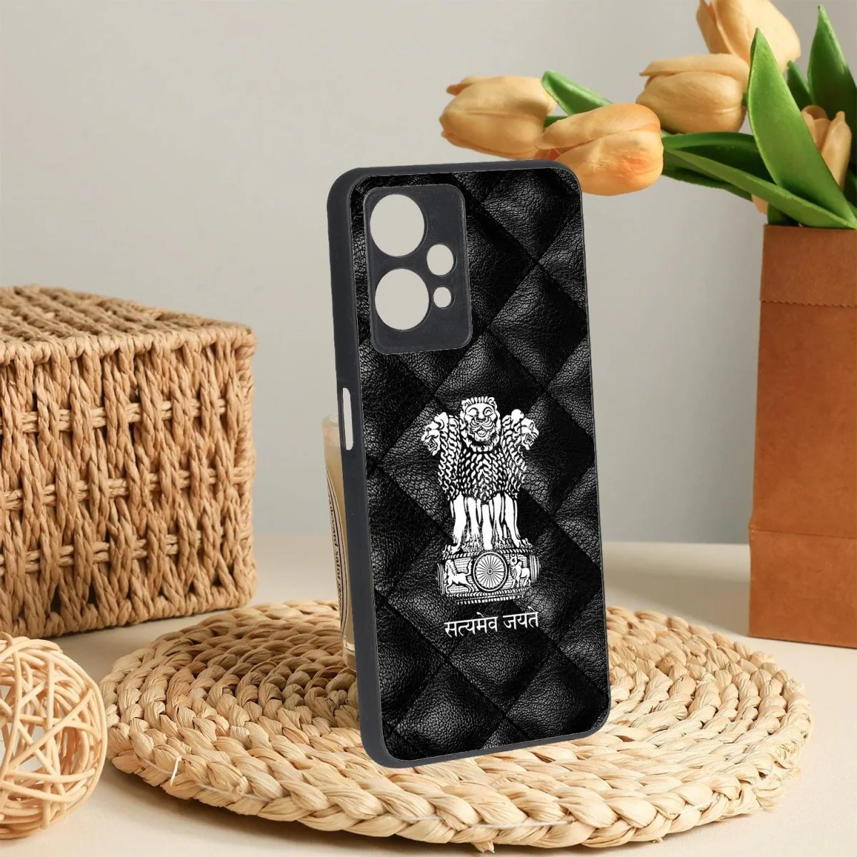Royal Black Satyamev Jayate MB case for OnePlus Nord CE 2 Lite