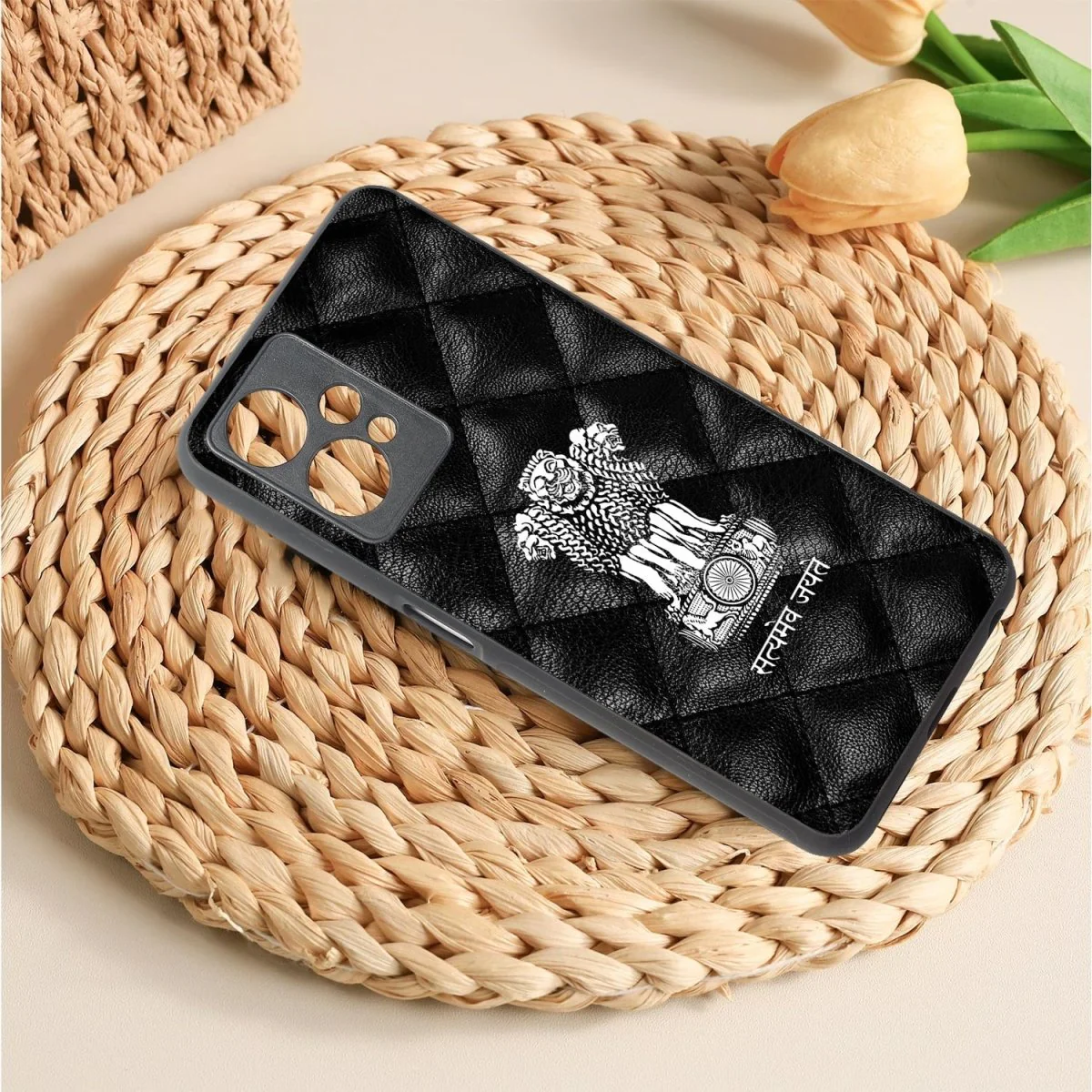 Royal Black Satyamev Jayate MB case for OnePlus Nord CE 2 Lite - Image 3