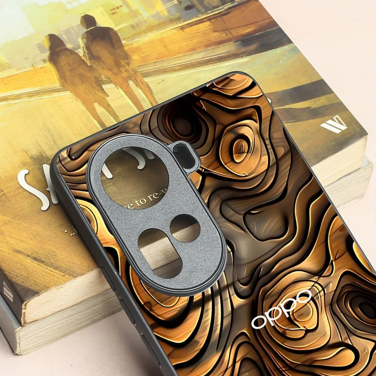 Rust Mirage metal back case for Oppo Reno 11 - Image 3