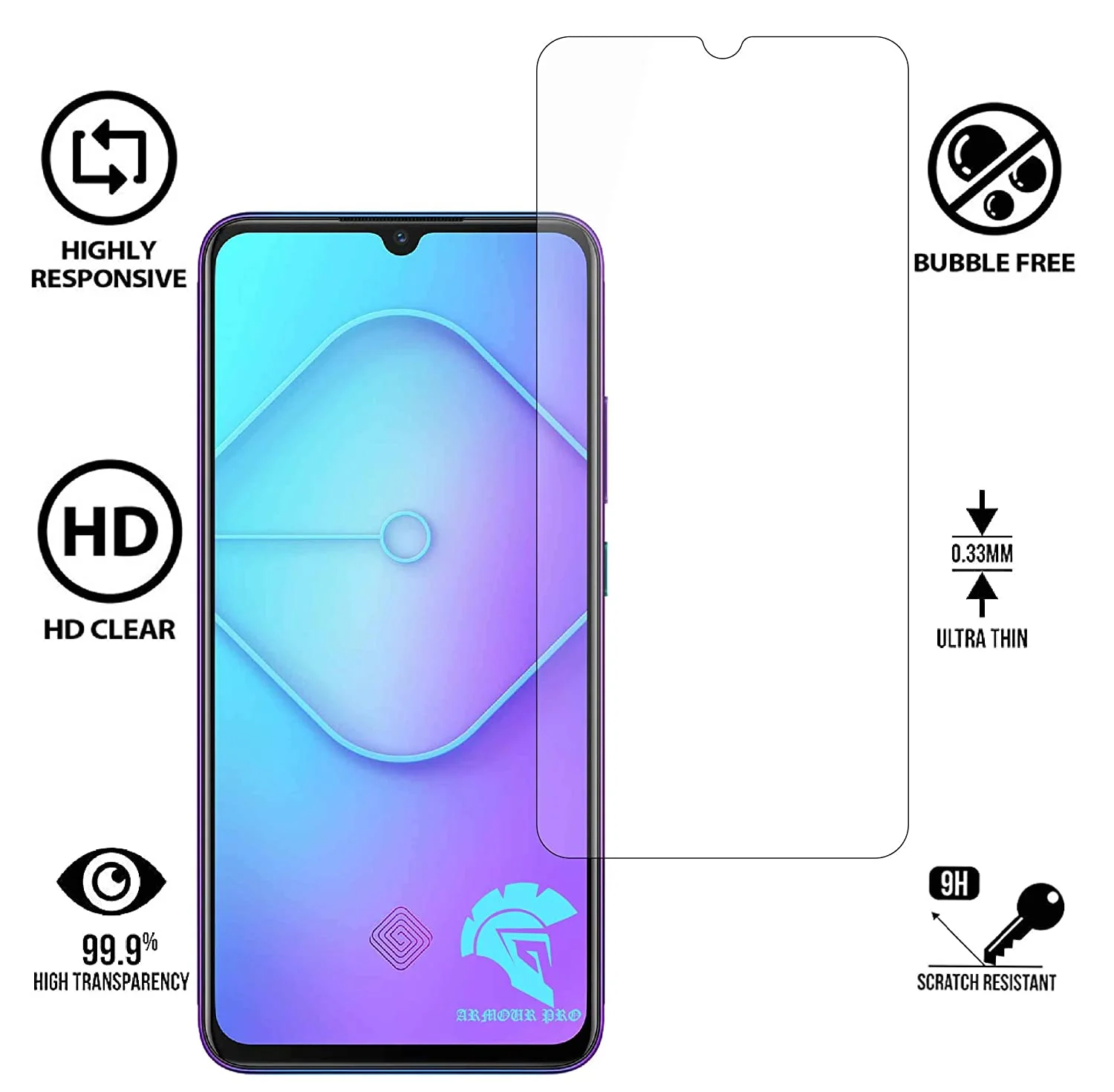 Screen Protector for Vivo T1 5g - Image 2