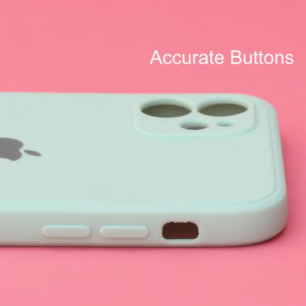 Sea Green Candy Silicone Case for Apple iphone 12 - Image 3