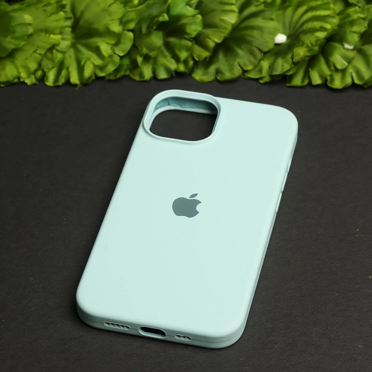 Sea Green Original Silicone case for Apple iphone 13 - Image 2