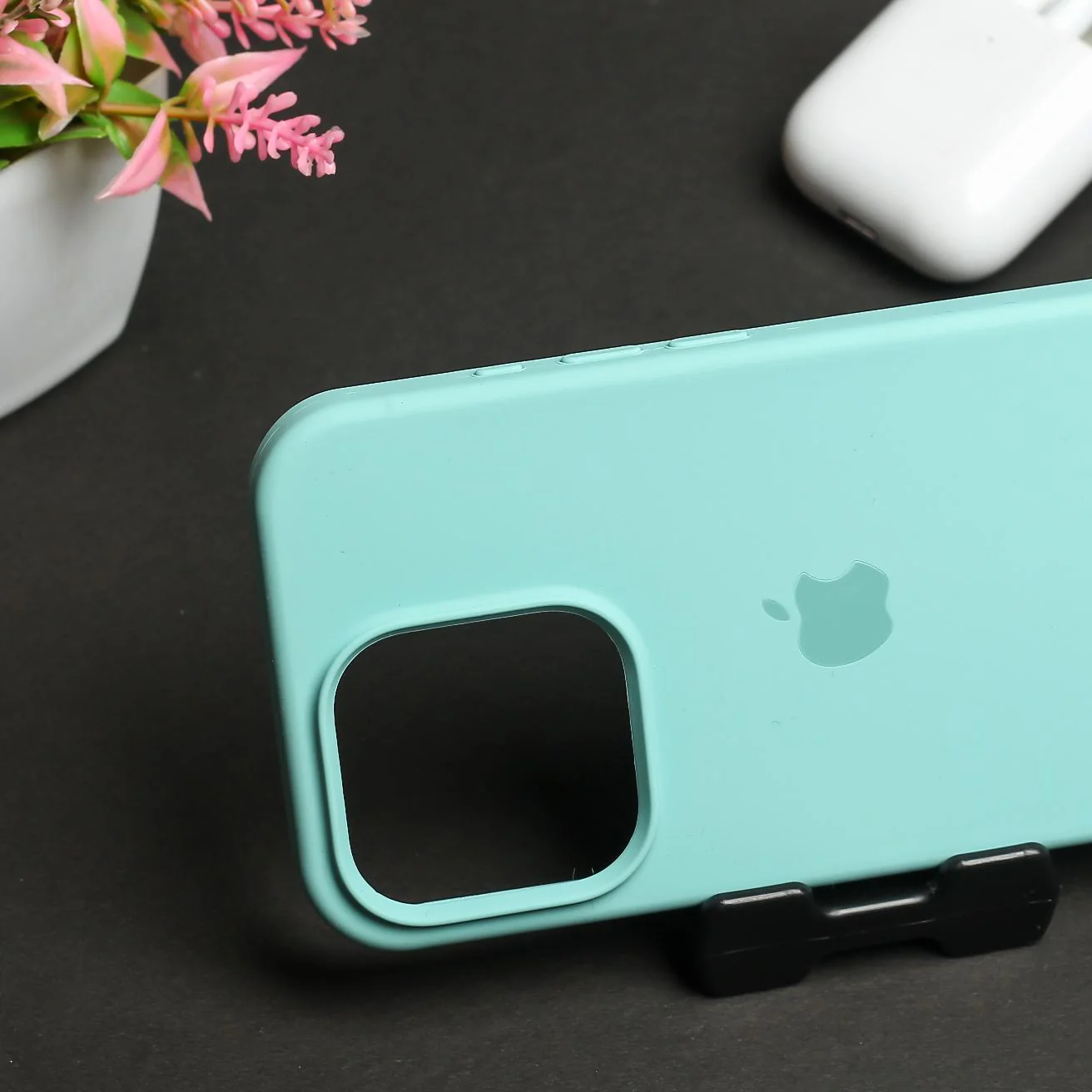 Sea Green Original Silicone case for Apple iphone 14 Pro - Image 3