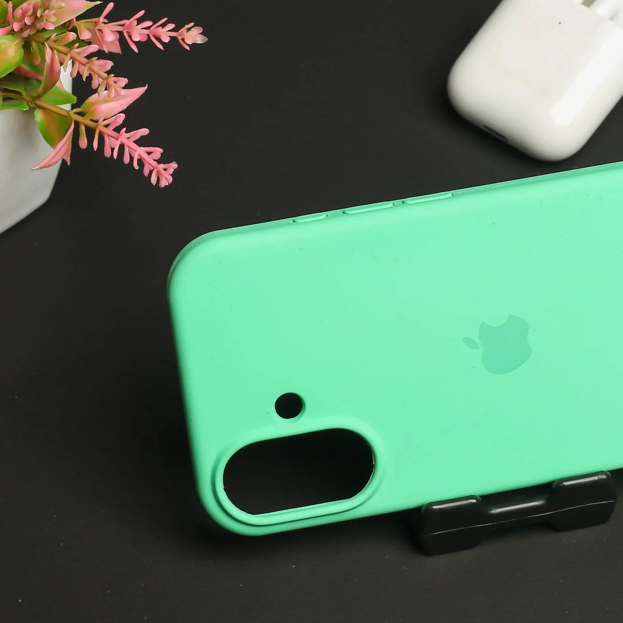 Sea Green Original Silicone case for Apple iphone 17 - Image 3