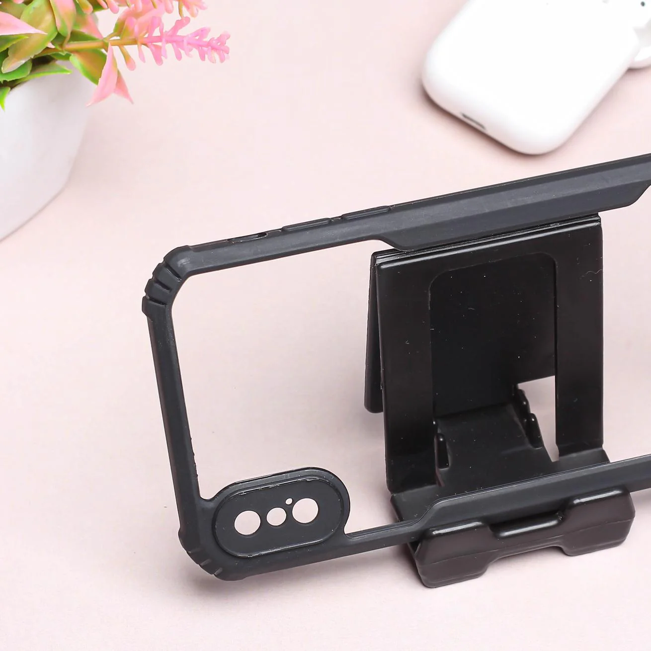 Hybrid Shockproof silicone protective transparent Case for Apple iphone X/Xs - Image 3