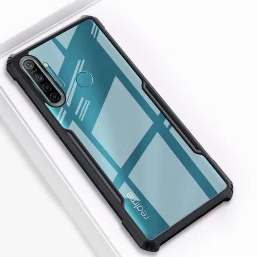 Shockproof silicone protective transparent Case for Realme 5