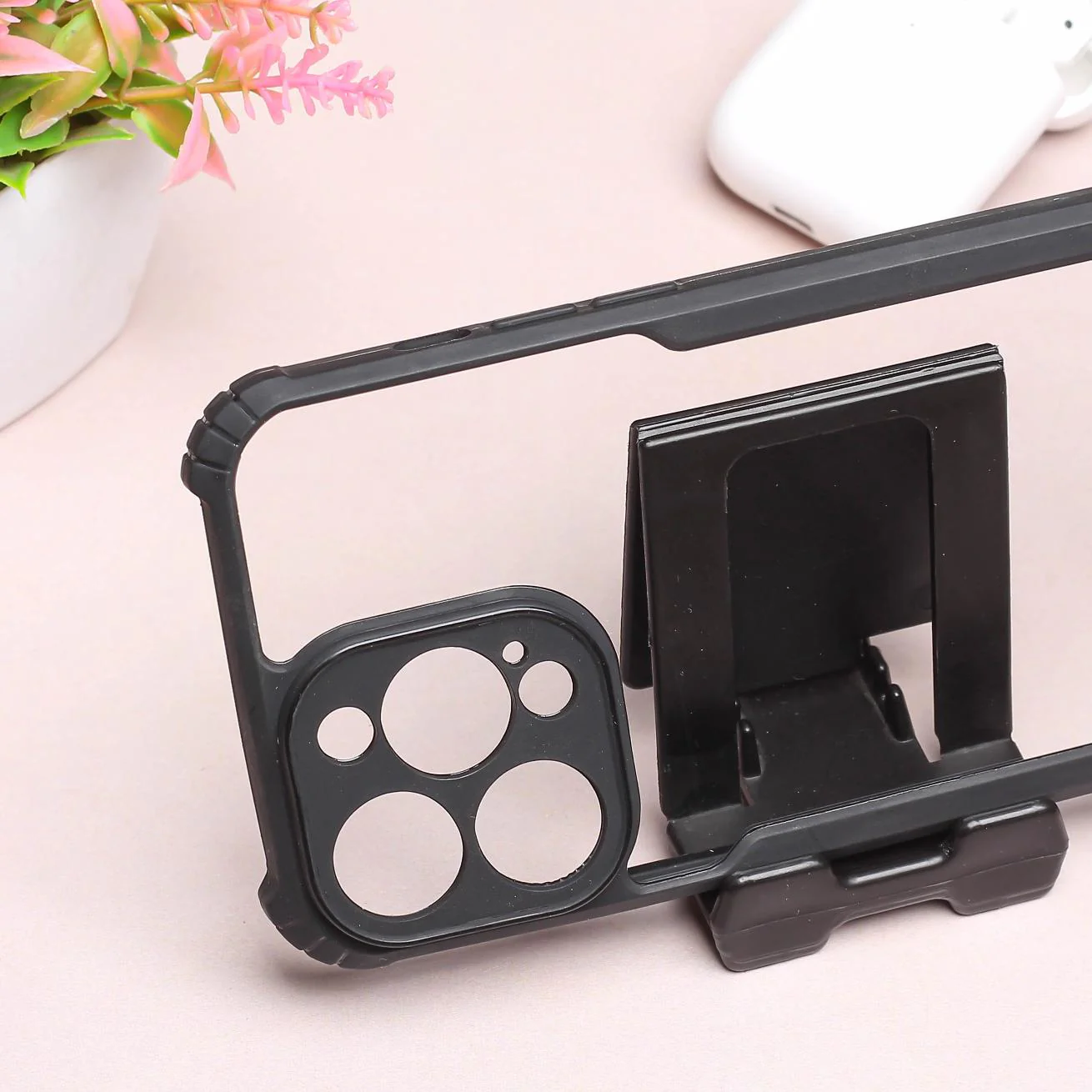 Shockproof Transparent Silicone Case for Apple iphone 11 pro max - Image 3