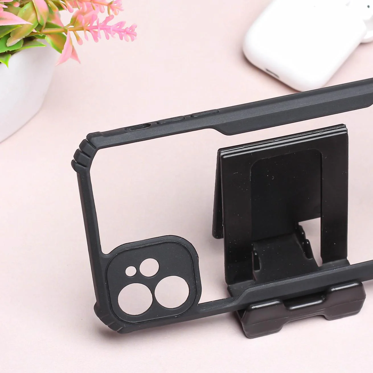 Shockproof Transparent Silicone Safe Case for Apple iphone 12 - Image 3
