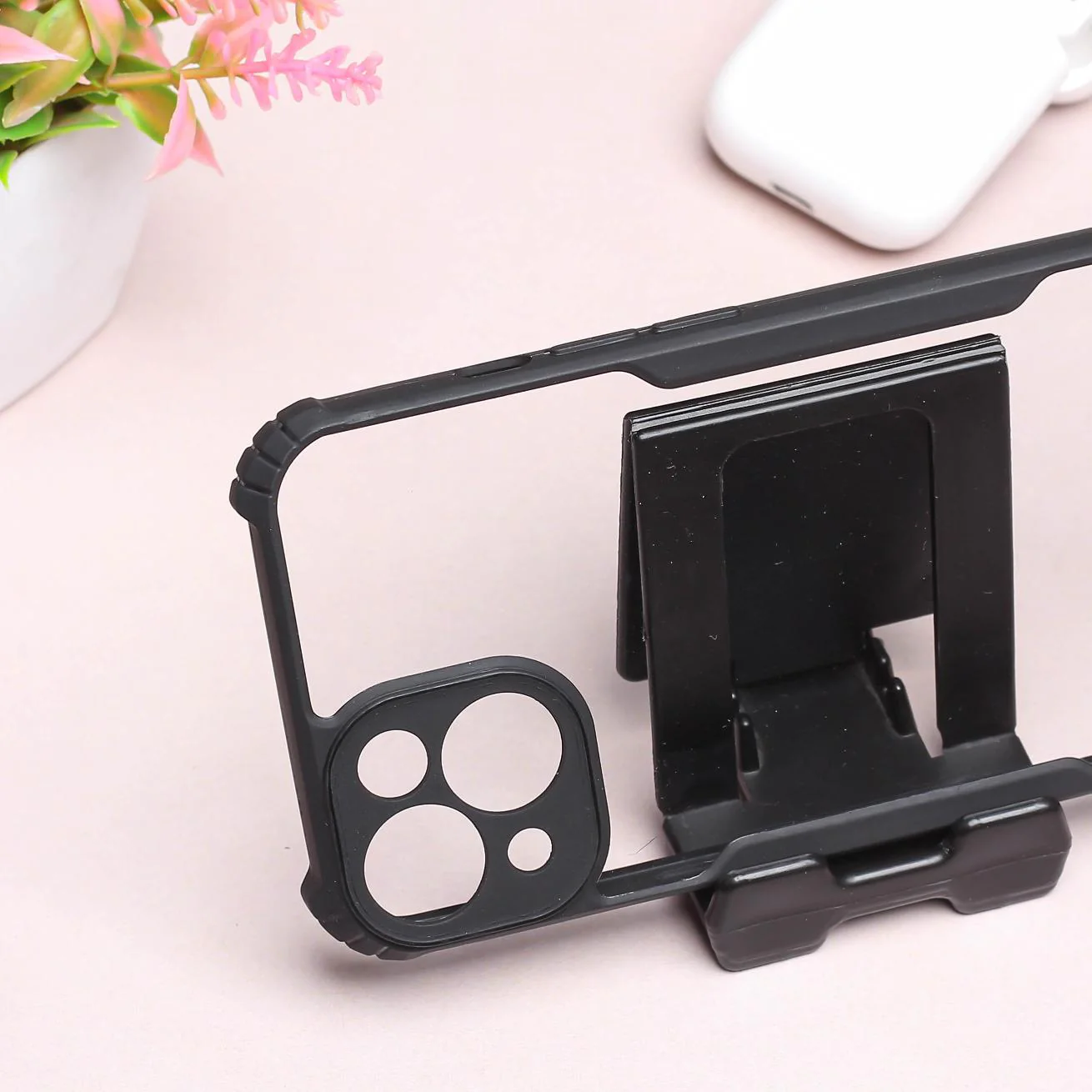 Shockproof Transparent Silicone Safe Case for Apple iphone 14 Plus - Image 3