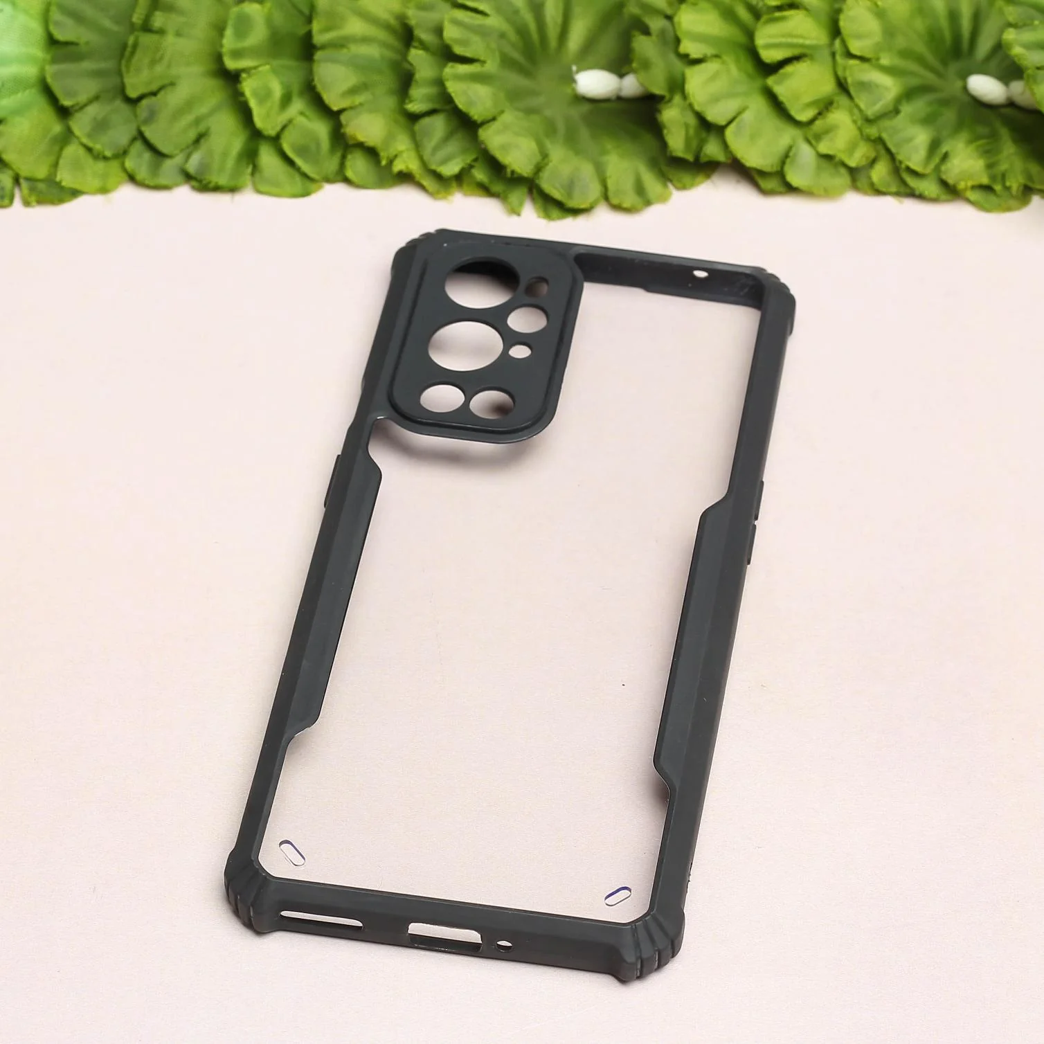 Shockproof transparent silicone Safe case for Oneplus 9rt - Image 2