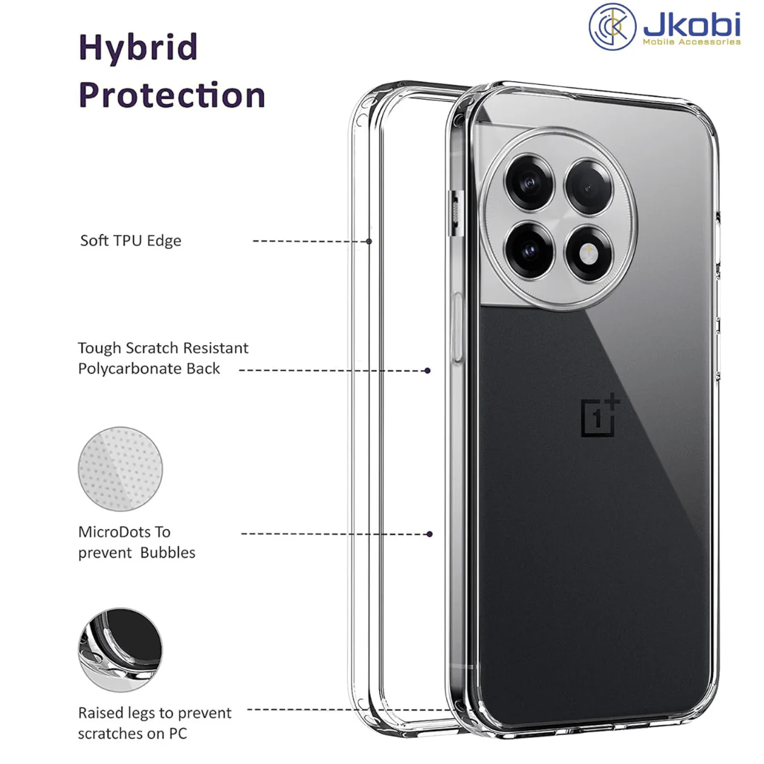 SilicaClear Transparent Silicone Case for Oneplus 11 - Image 3