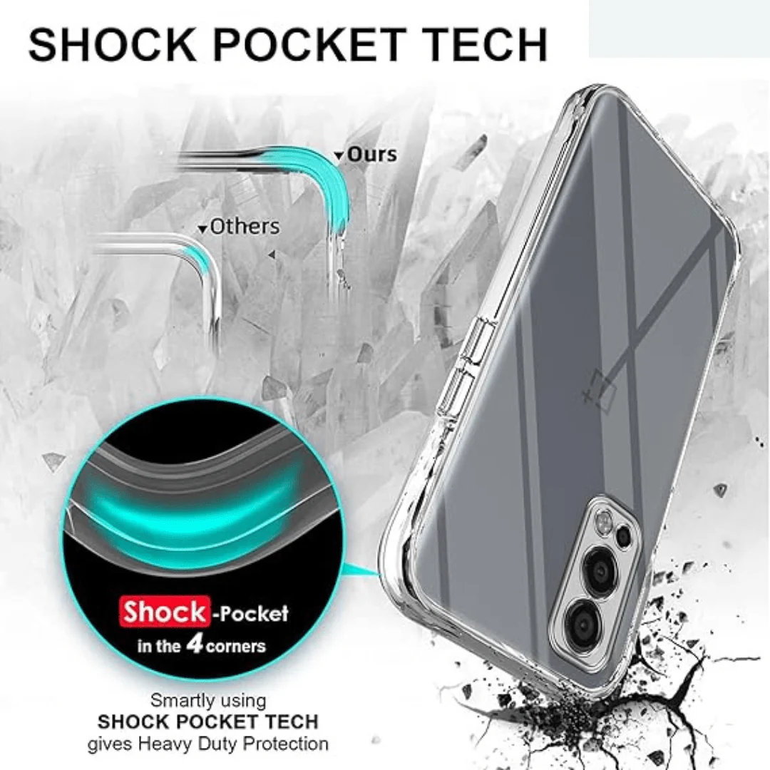 SilicaClear Transparent Silicone Case for Oneplus Nord 2 - Image 3