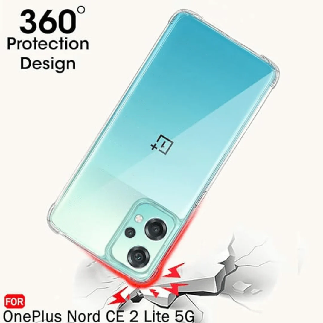 SilicaClear Transparent Silicone Case for Oneplus Nord Ce 2 Lite - Image 5