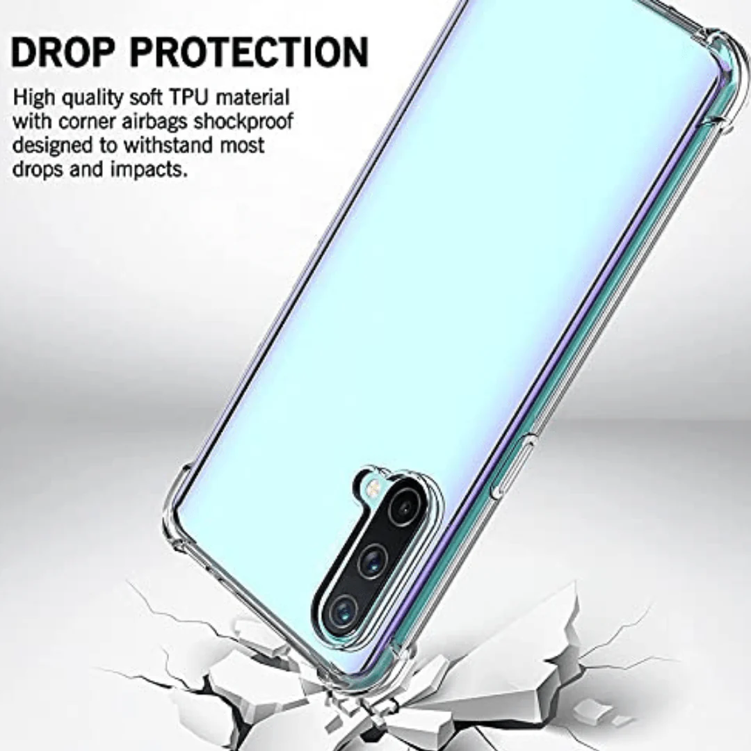 SilicaClear Transparent Silicone Case for Oneplus Nord Ce - Image 3