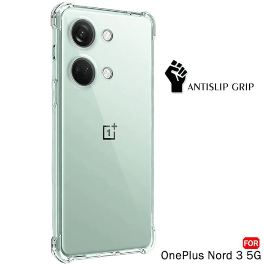 SilicaClear Transparent Silicone Case for Oneplus Nord 3 - Image 2
