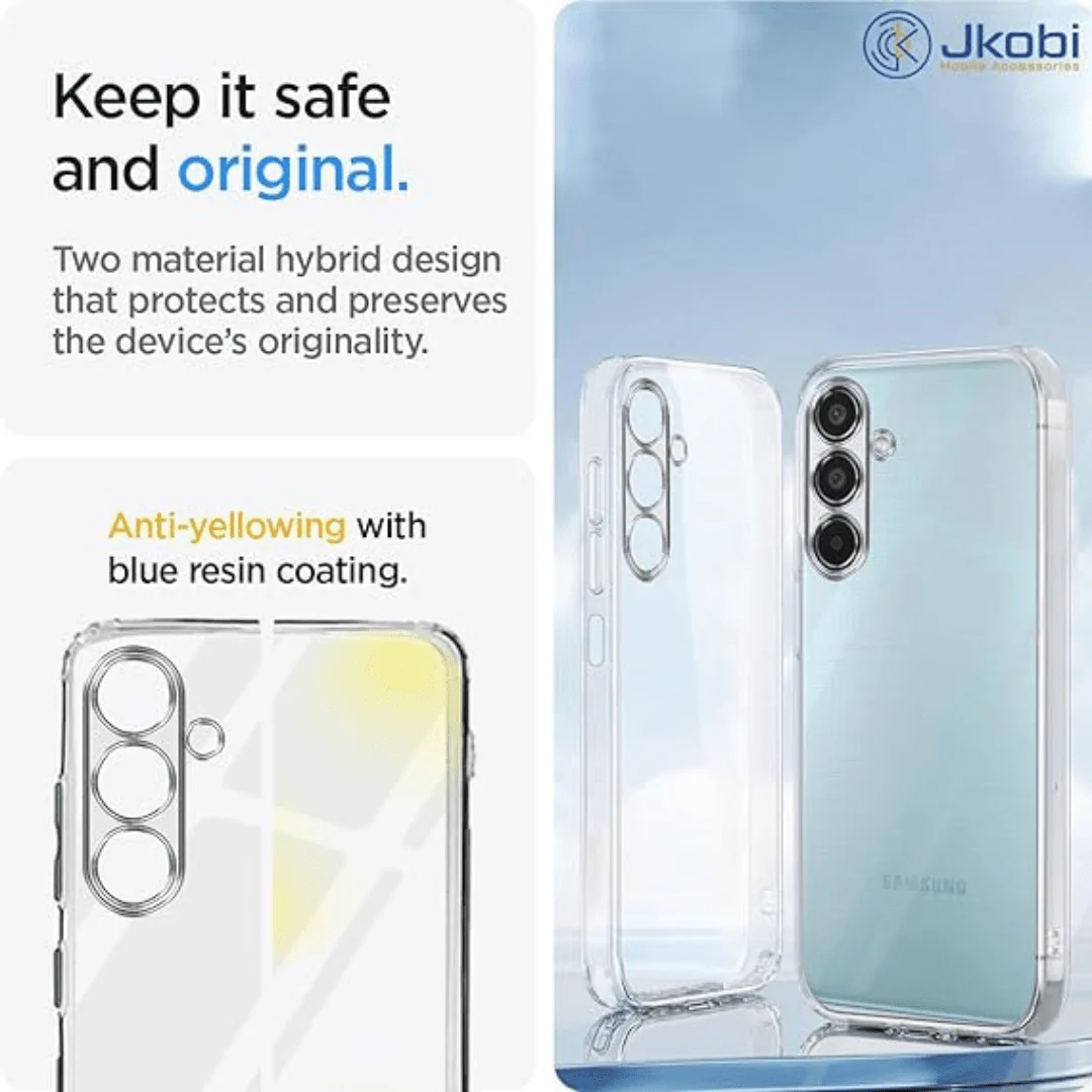 SilicaClear Transparent Silicone Case for Samsung F35 - Image 5