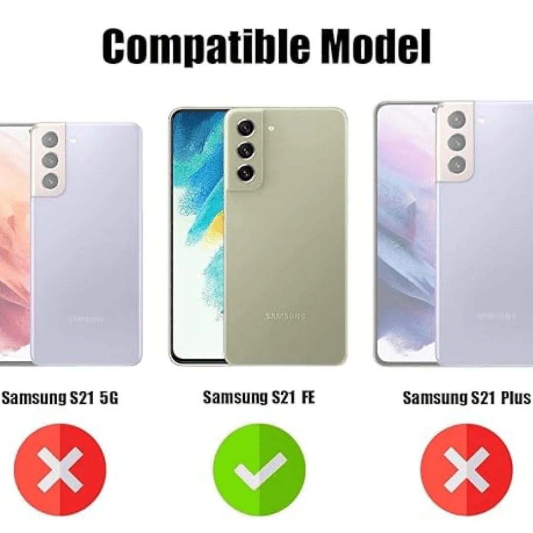 SilicaClear Transparent Silicone Case for Samsung S21 fe - Image 5
