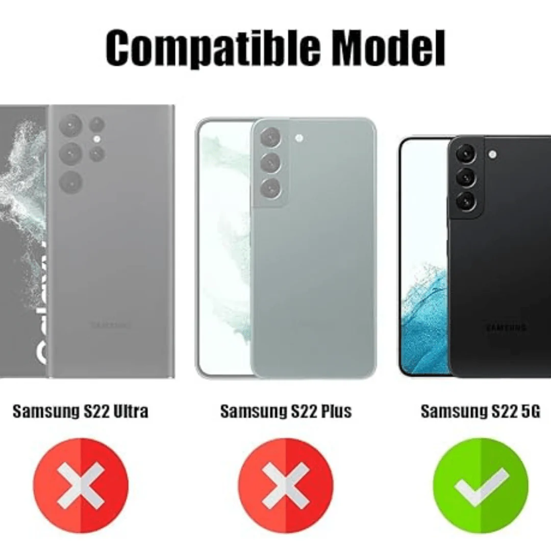 SilicaClear Transparent Silicone Case for Samsung S22 - Image 3