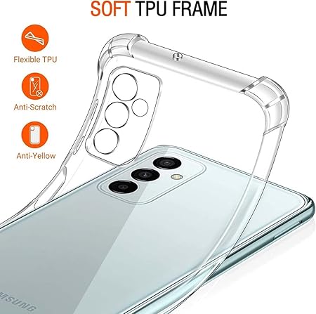 SilicaClear Transparent Silicone Case for Samsung A15 5g - Image 3