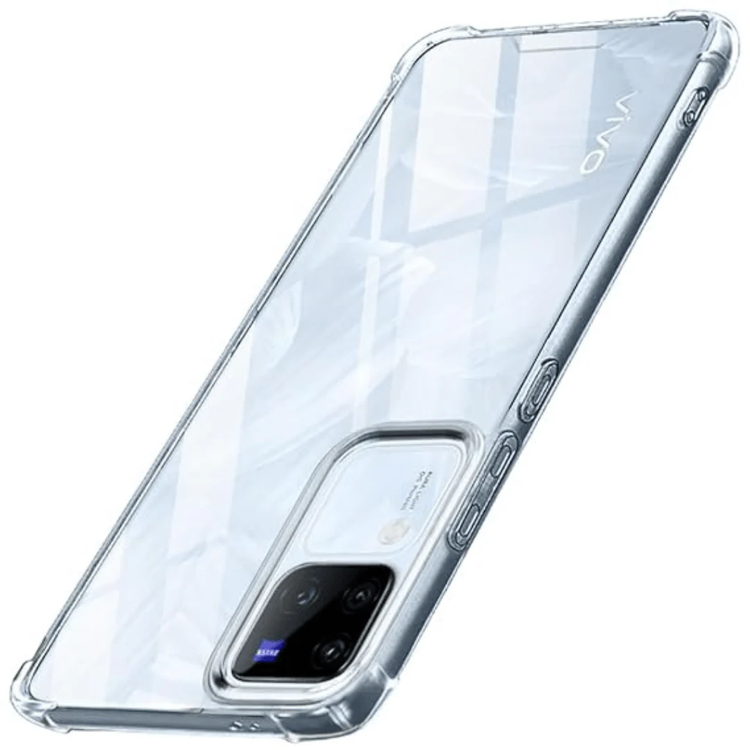 SilicaClear Transparent Silicone Case for Vivo V30 - Image 3