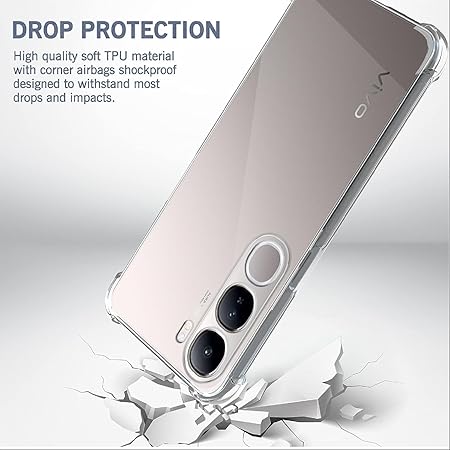 SilicaClear Transparent Silicone Case for Vivo Y29 - Image 2