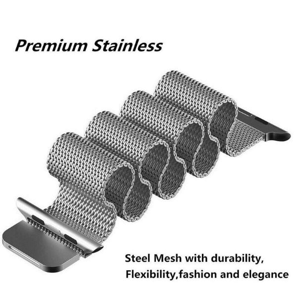 Silver Chain Strap For Apple Watch Series 3 (38mm/40mm/41mm) - Image 2