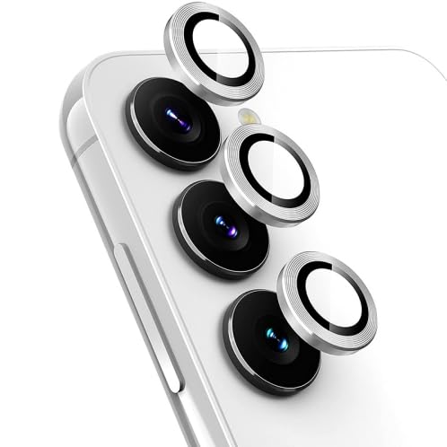 Silver Metallic camera ring lens guard for Samsung A15