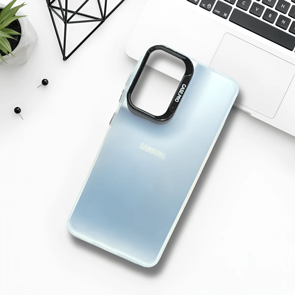 Siver Rgiem Slim Slicone Non-Yellowing Protective Case for Samsung A34