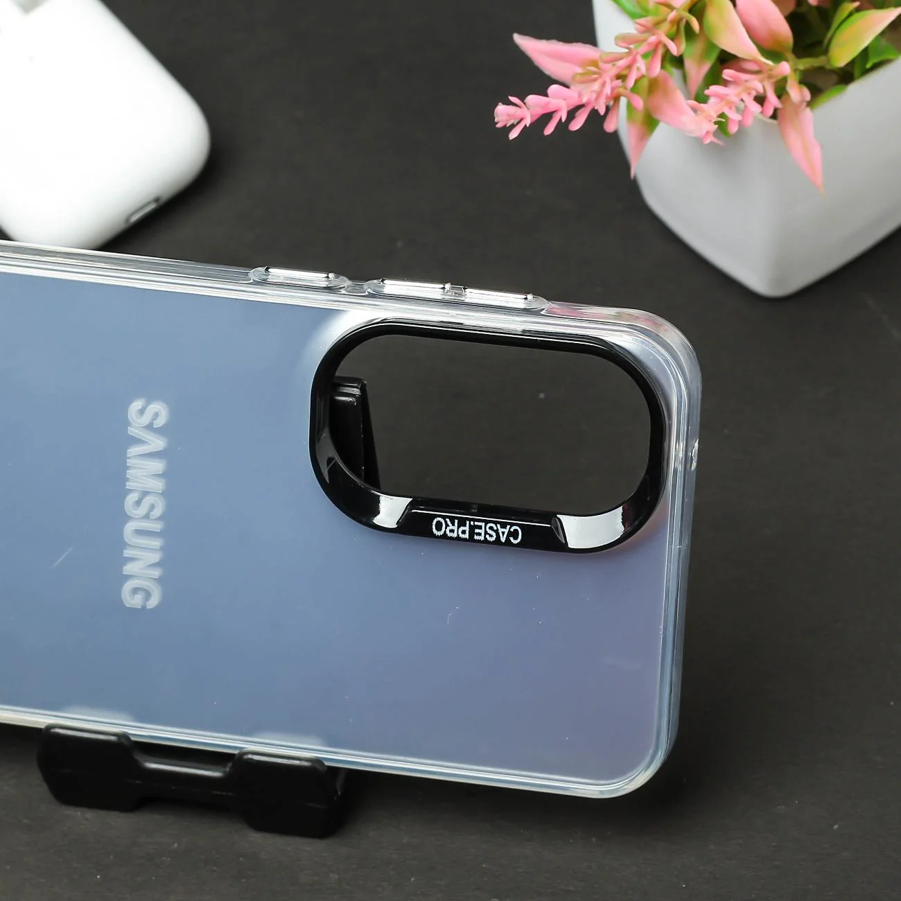 Siver Rgiem Slim Slicone Non-Yellowing Protective Case for Samsung S21 Fe - Image 3