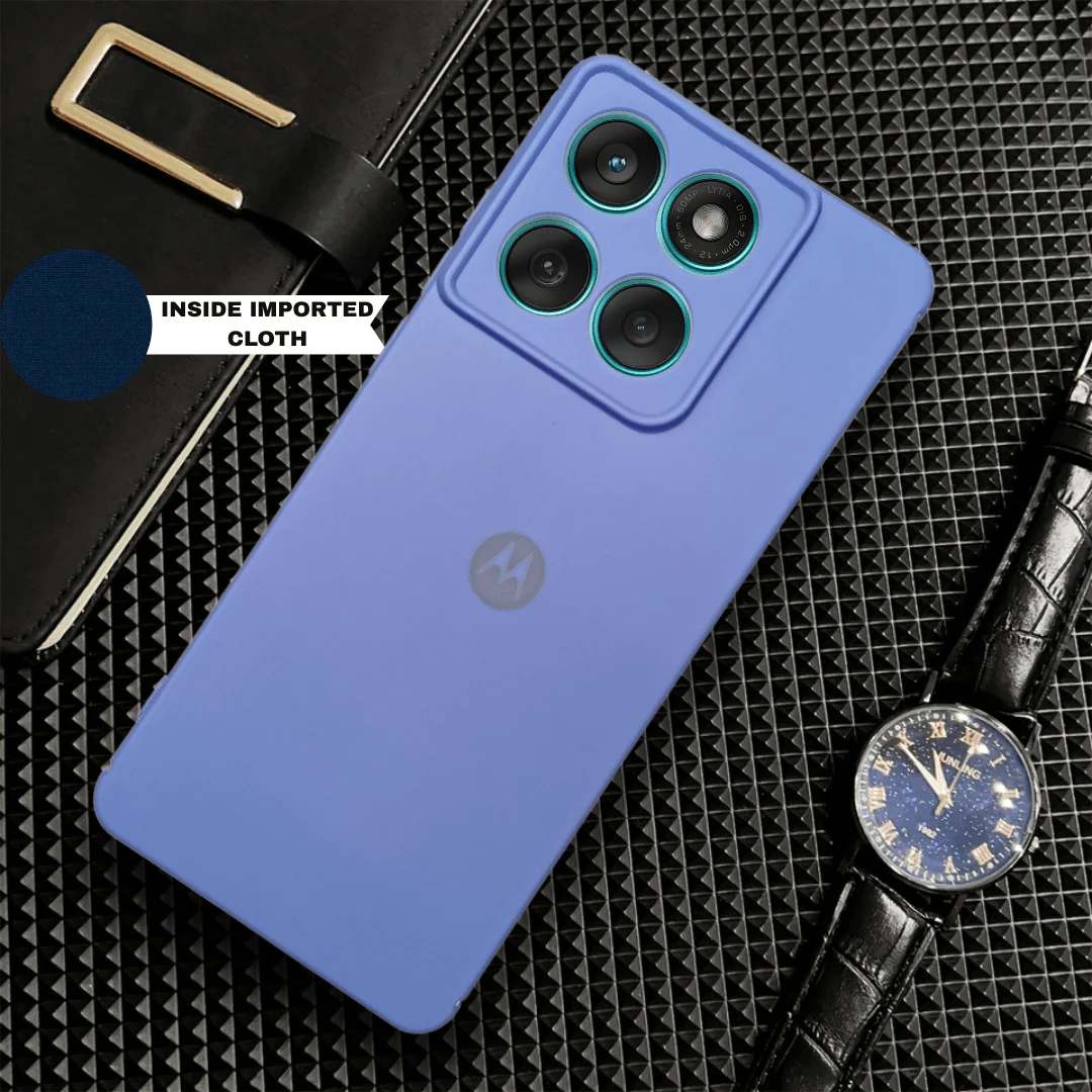 Sky Blue Camera Original Silicone case for Motorola Edge 60 Fusion