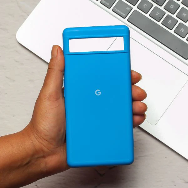 Sky blue Original Silicone case for Google Pixel 8