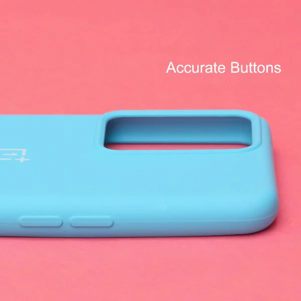 Sky Blue Original Silicone case for Oneplus Nord 2t - Image 3