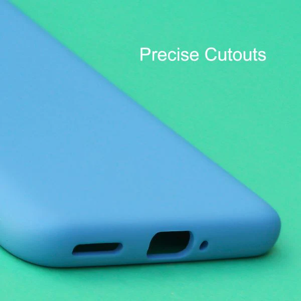 Sky Blue Original Silicone case for Oneplus Nord - Image 5