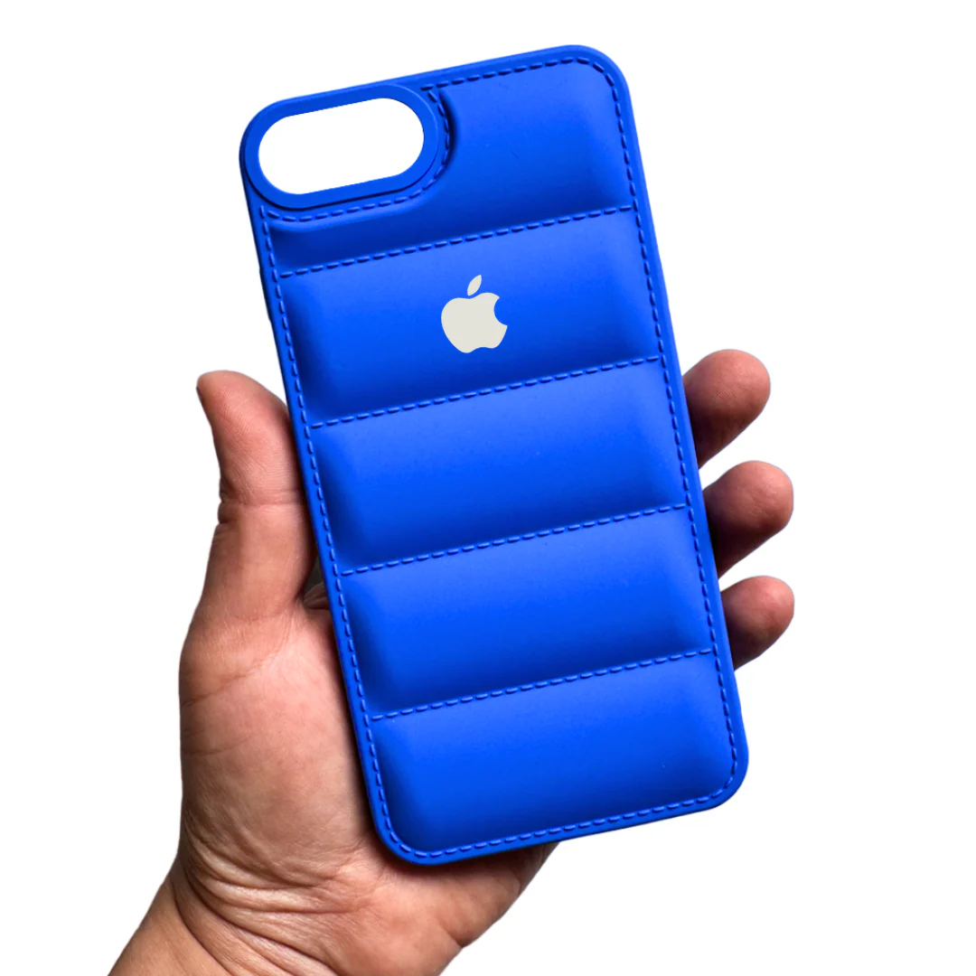 Sky Blue Puffon silicone case for Apple iPhone 7 Plus - Image 2
