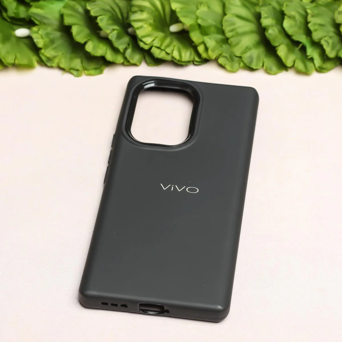 Spoov Black Silicone Case for Vivo V29E - Image 2