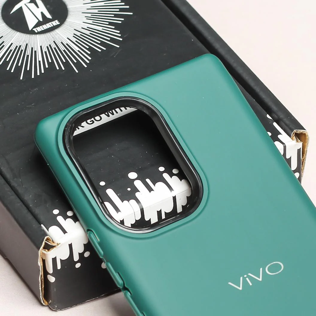 Spoov Dark Green Silicone Case for Vivo V29E - Image 4