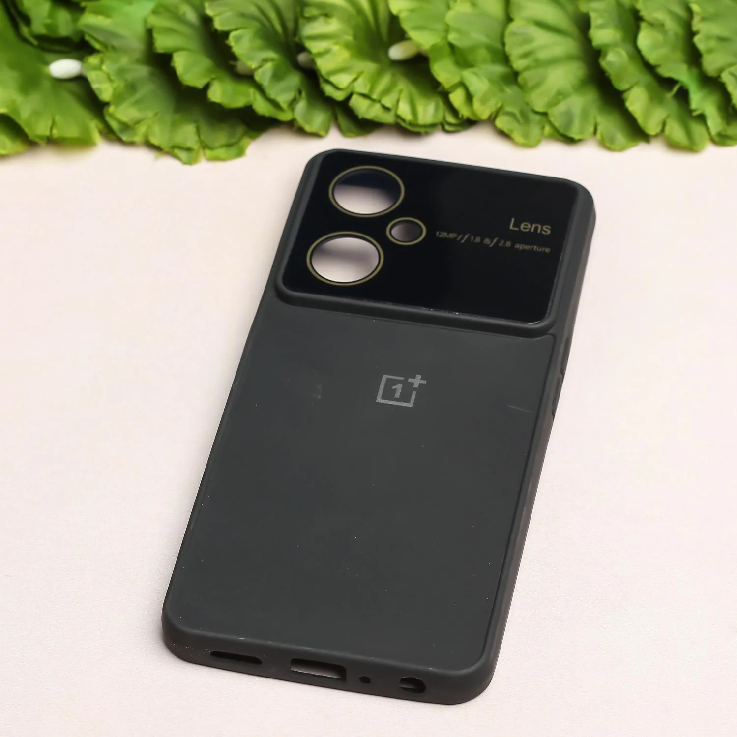Spoov Luxury Black Camera Silicone Case for Oneplus Nord CE 3 Lite - Image 2