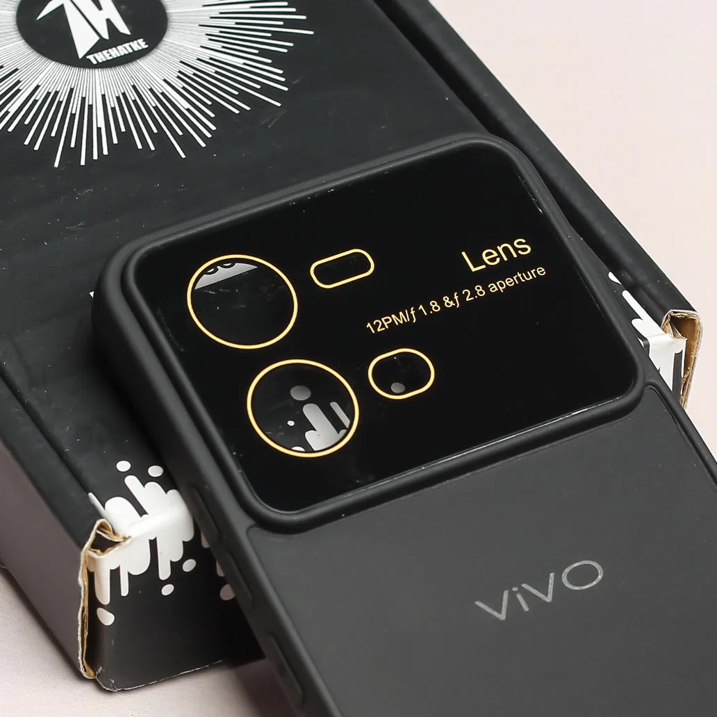 Spoov Luxury Black Silicone Case for Vivo V25 - Image 4