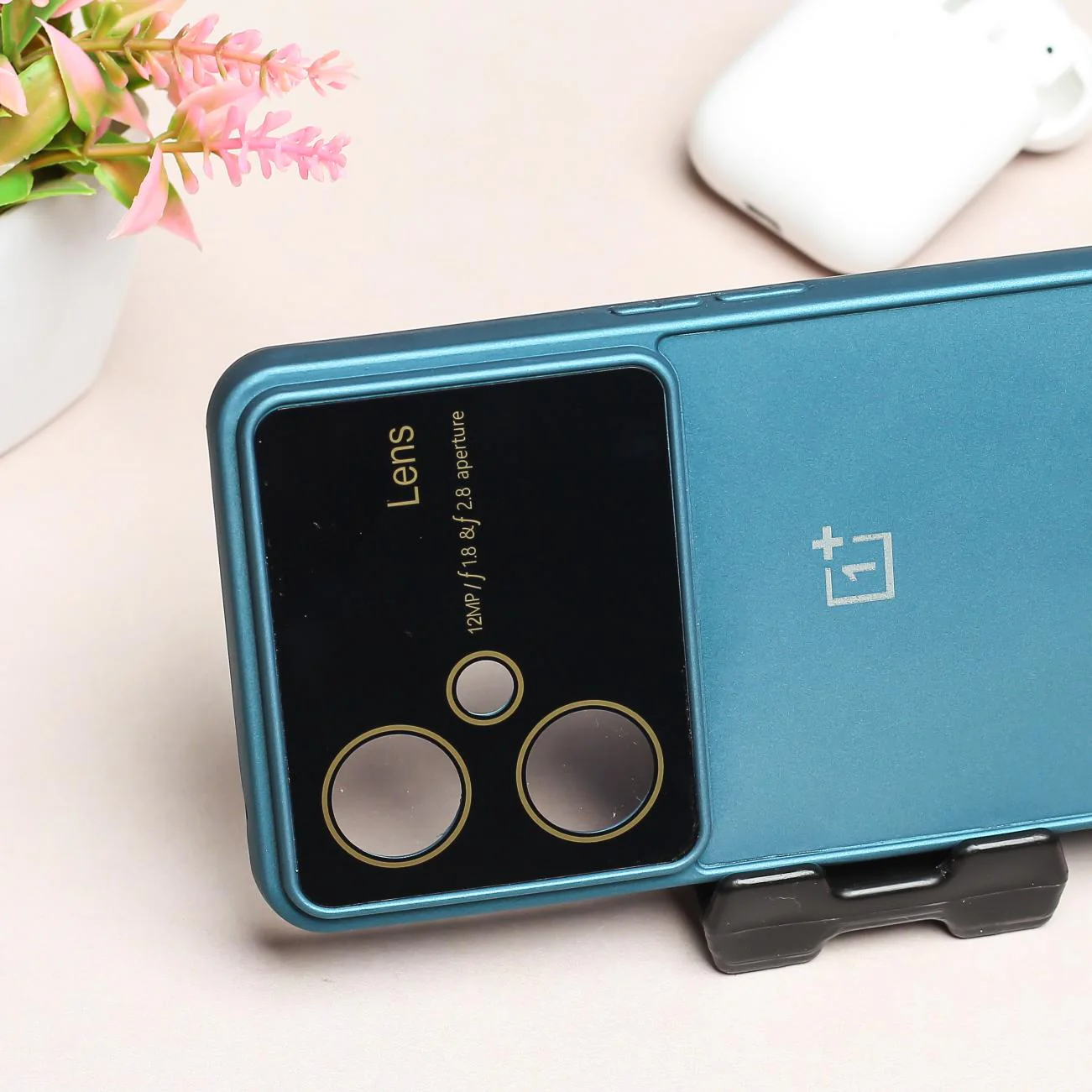 Spoov Luxury Cosmic Blue Silicone Case for Oneplus Nord CE 3 Lite - Image 3