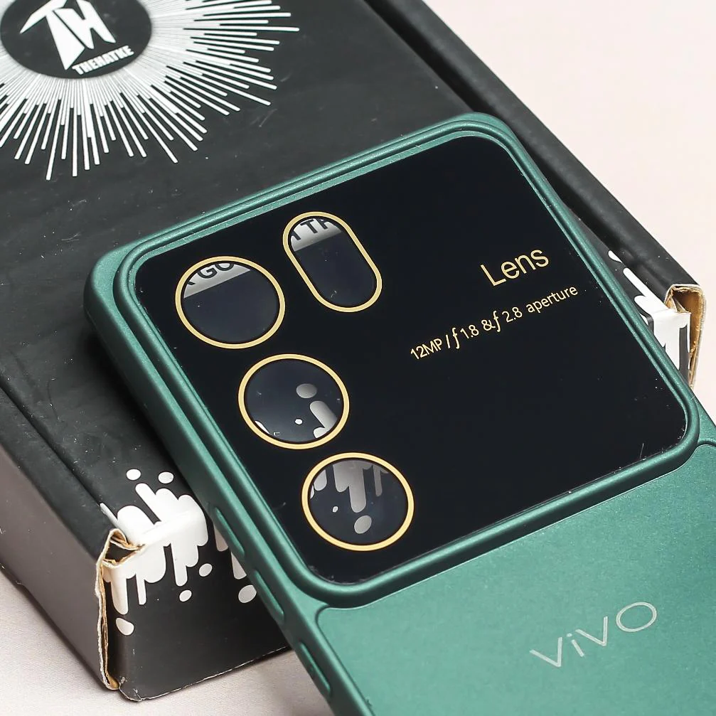 Spoov Luxury Dark Green Silicone Case for Vivo V29 - Image 4