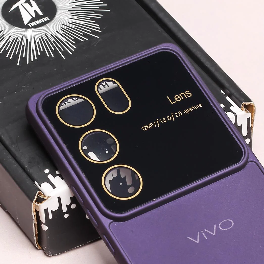 Spoov Luxury Deep Purple Silicone Case for Vivo V29 - Image 4