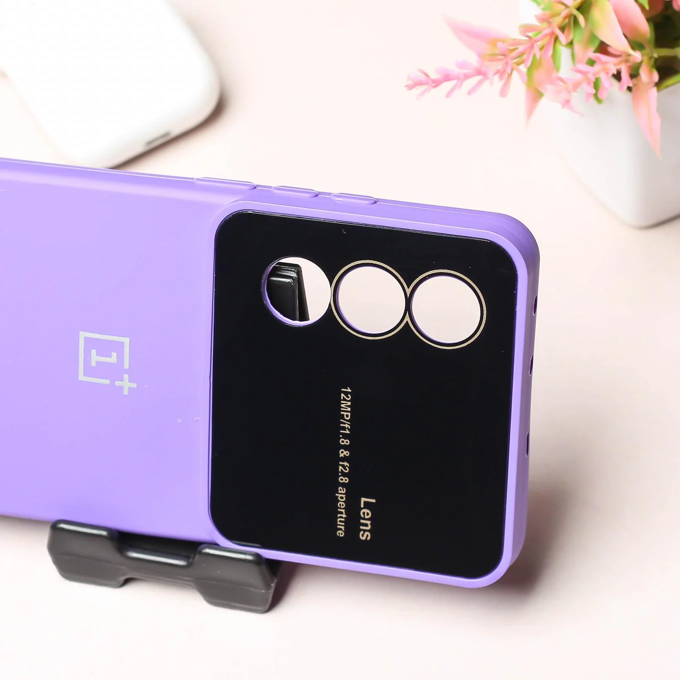 Spoov Luxury Purple Silicone Case for Oneplus nord Ce 4 - Image 3
