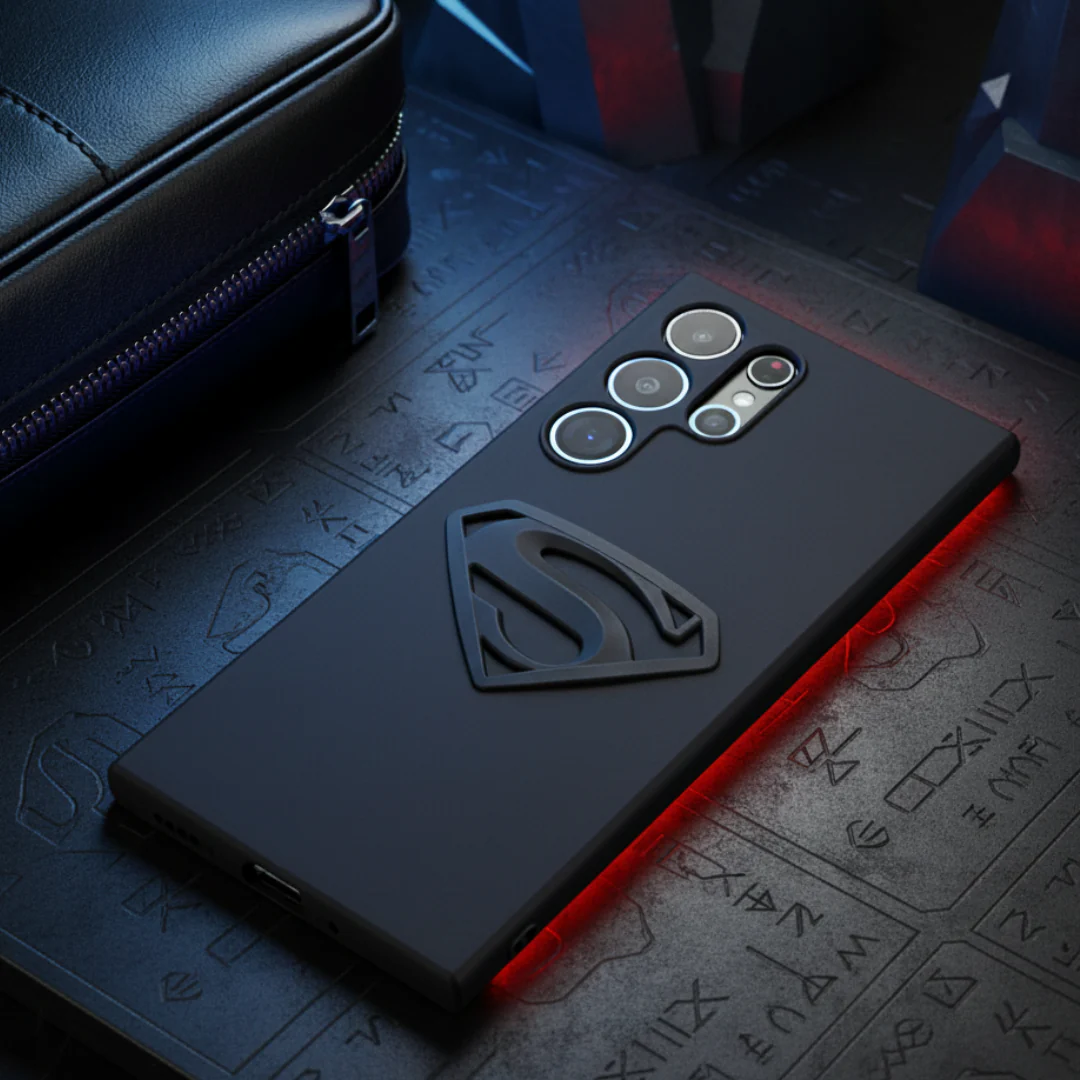 Superhero-S Engraved silicon Case for Samsung S23 ULTRA