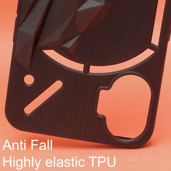 Superhero Engraved logo silicon Case for Nothing Phone 1 - Image 3