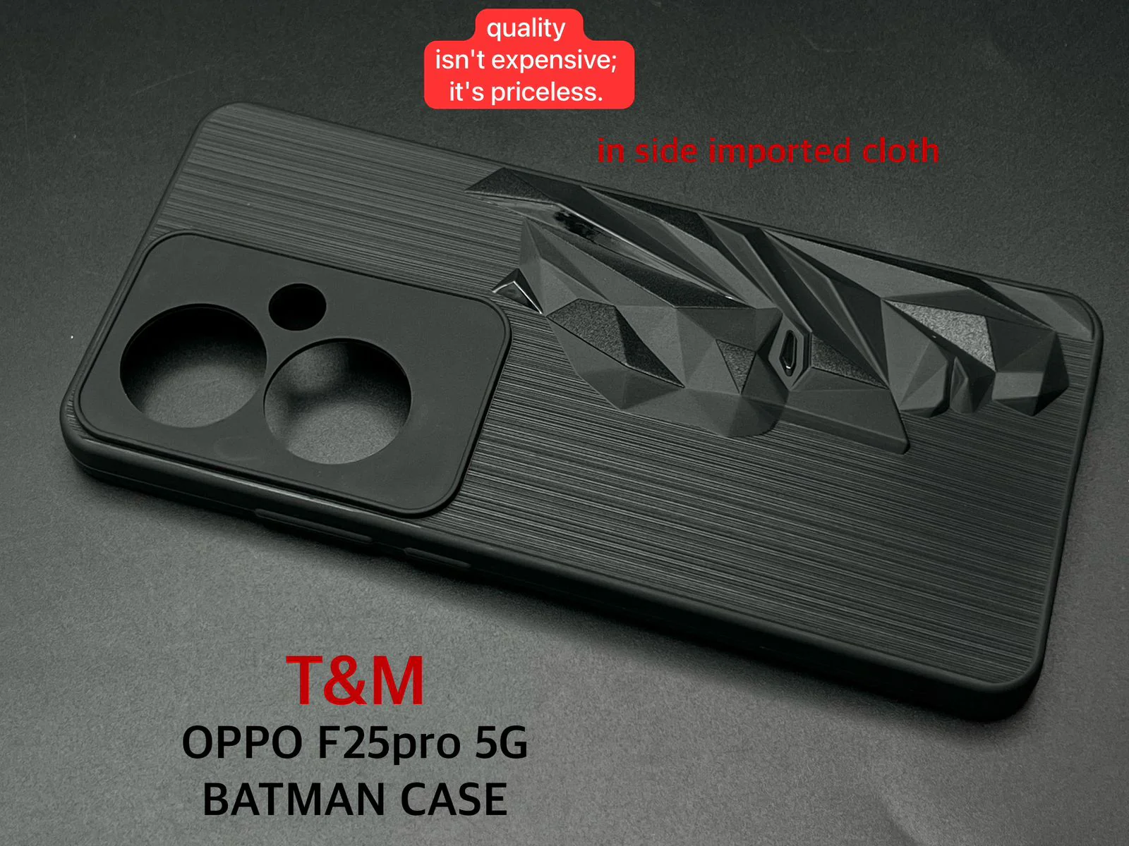 Superhero Engraved logo silicon Case for Oppo F25 Pro 5g - Image 2