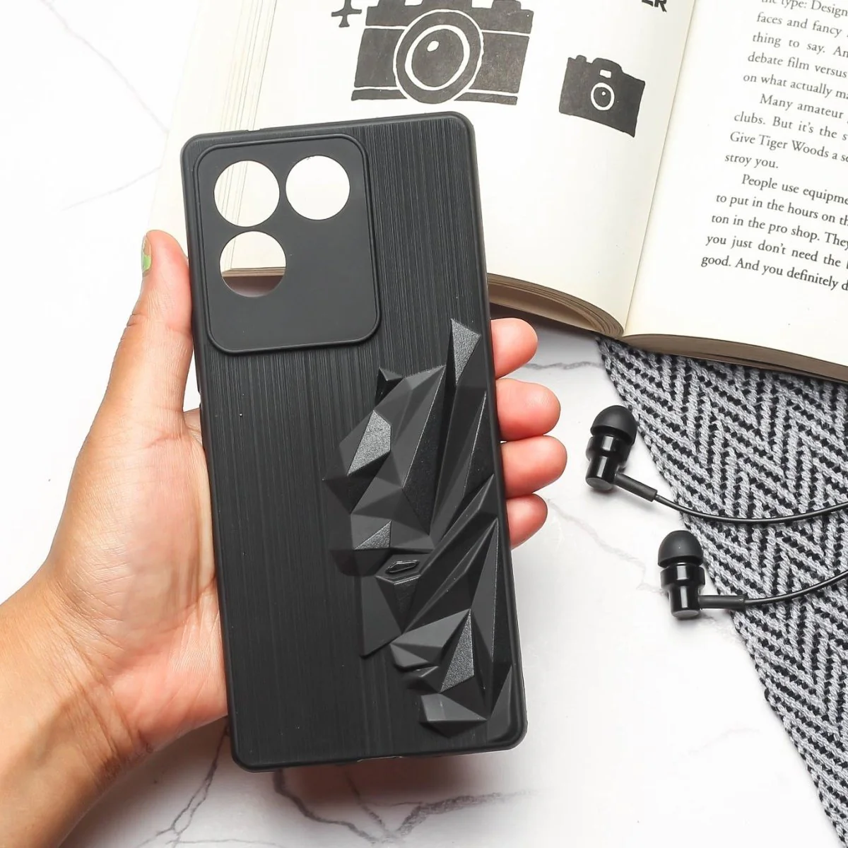 Superhero Engraved logo silicon Case for Vivo T2 Pro
