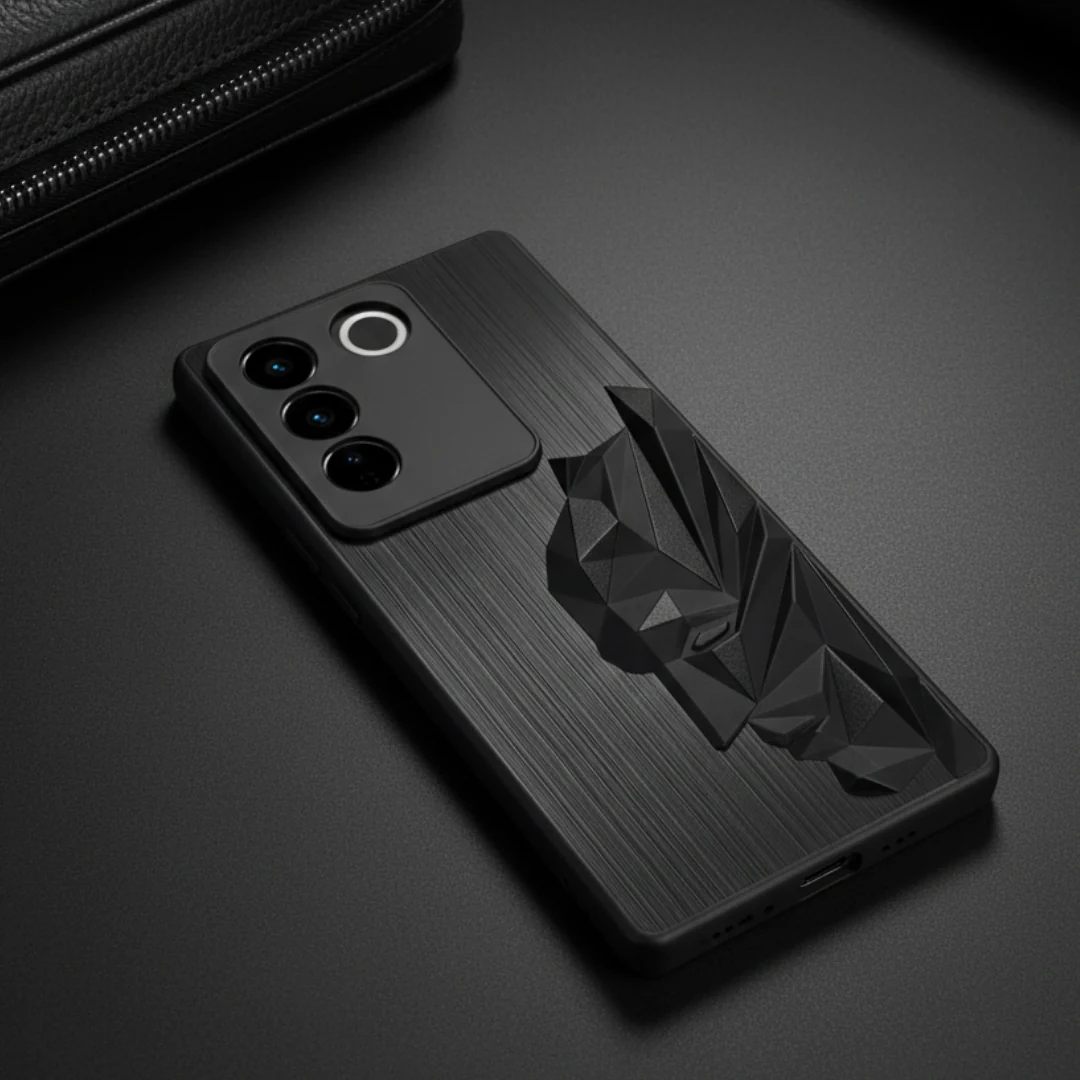 Superhero Engraved logo silicon Case for Vivo V27 Pro - Image 2