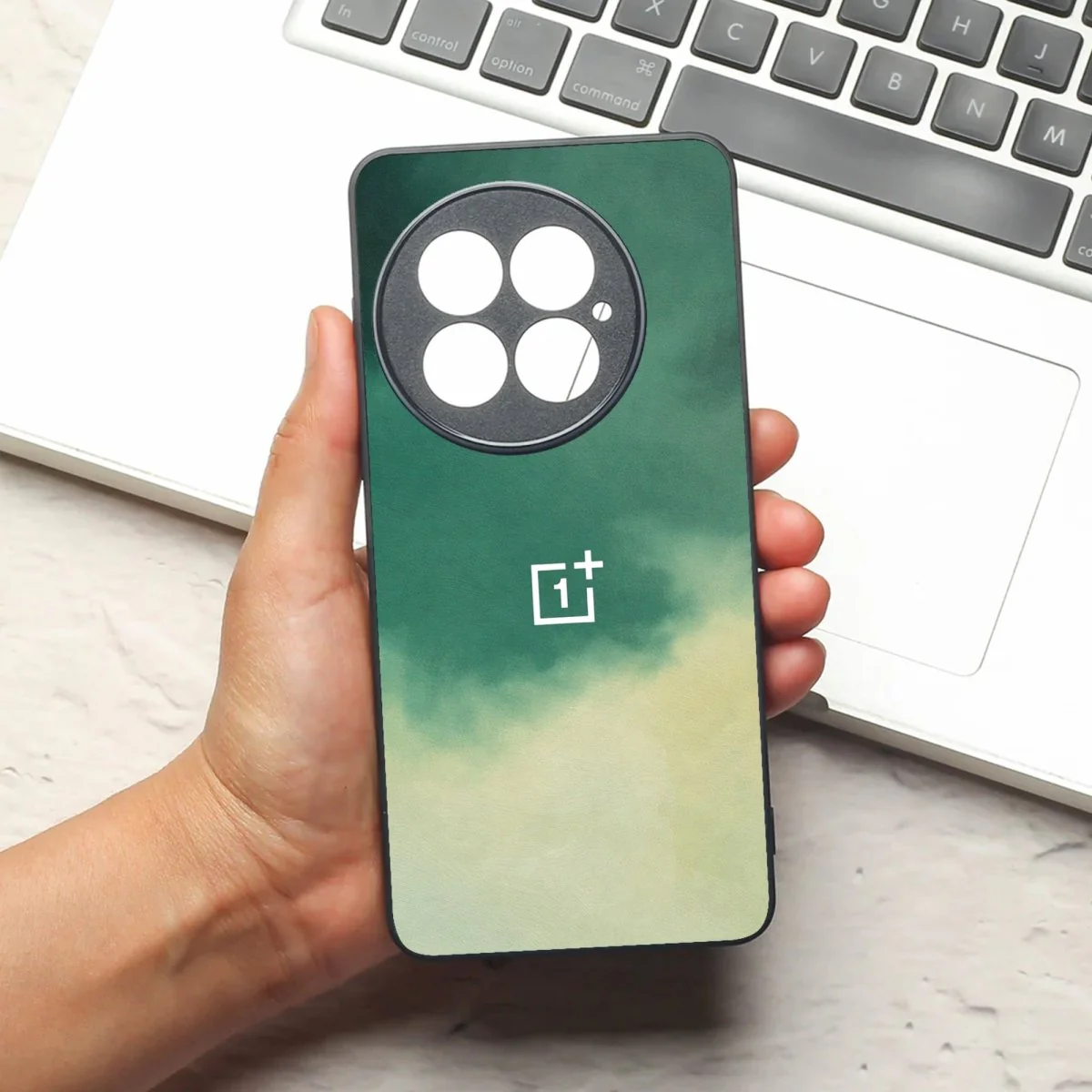 Thunder oil Paint (MB) silicone Case for Oneplus 13R