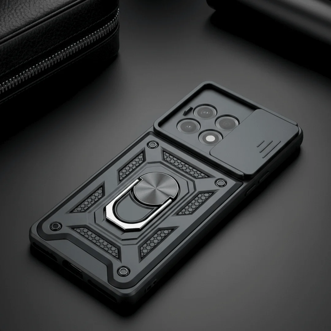 TitanArmor Black Silicone case for Oneplus 11r